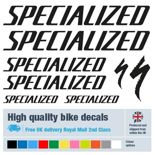 Specialized bike labels - , /